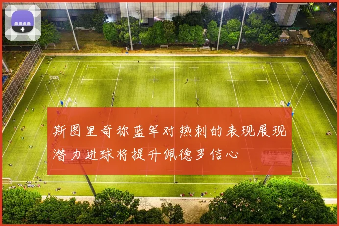 斯图里奇称蓝军对热刺的表现展现潜力进球将提升佩德罗信心
